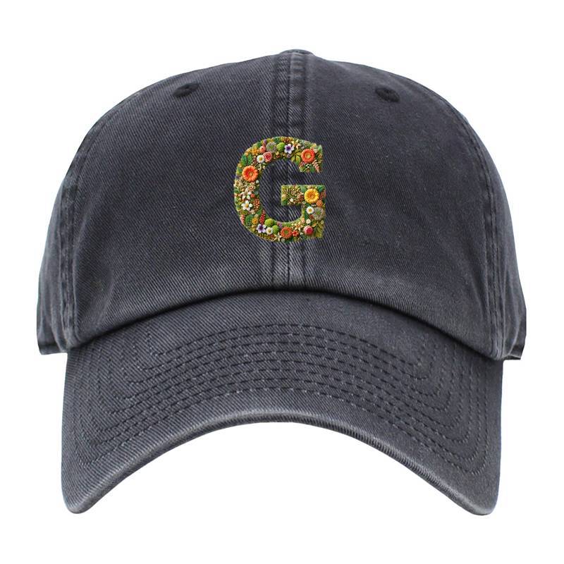 Letter G Baseball Cap