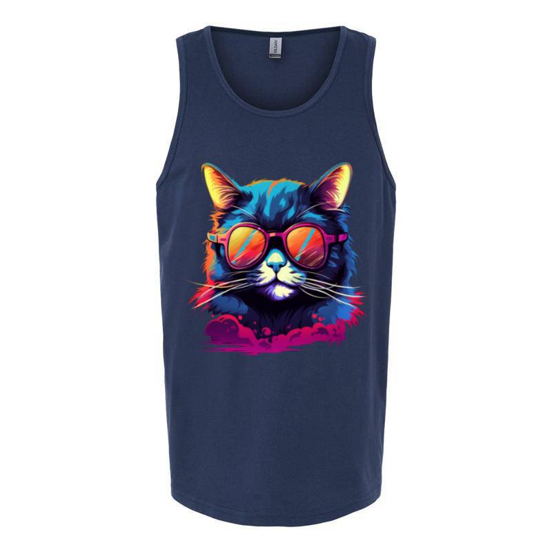 Sly Cat Tank Top T-Shirt