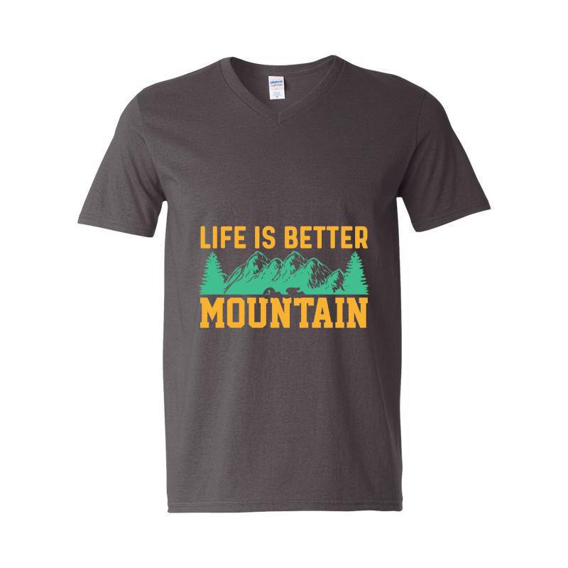 Mountain V-Neck T-Shirt