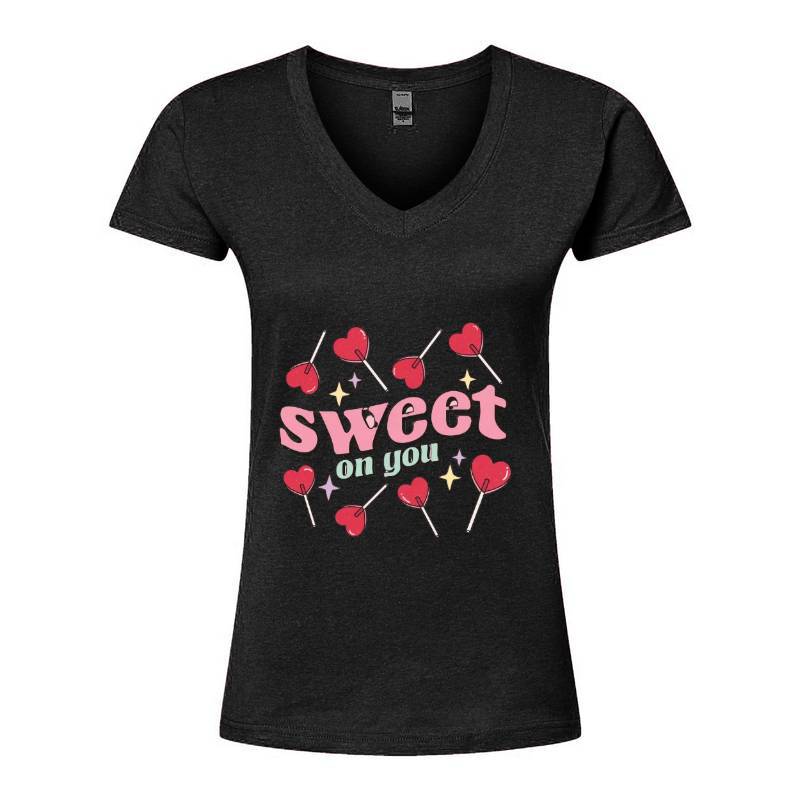 Valentine's Day V-Neck T-Shirt