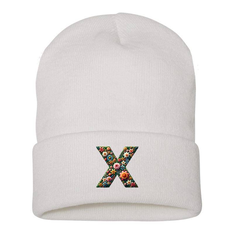 Letter X Beanie