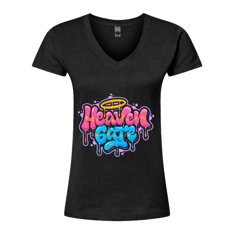 Heaven Gate V-Neck T-Shirt