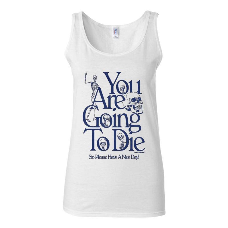 Cool Skull Tank Top T-Shirt