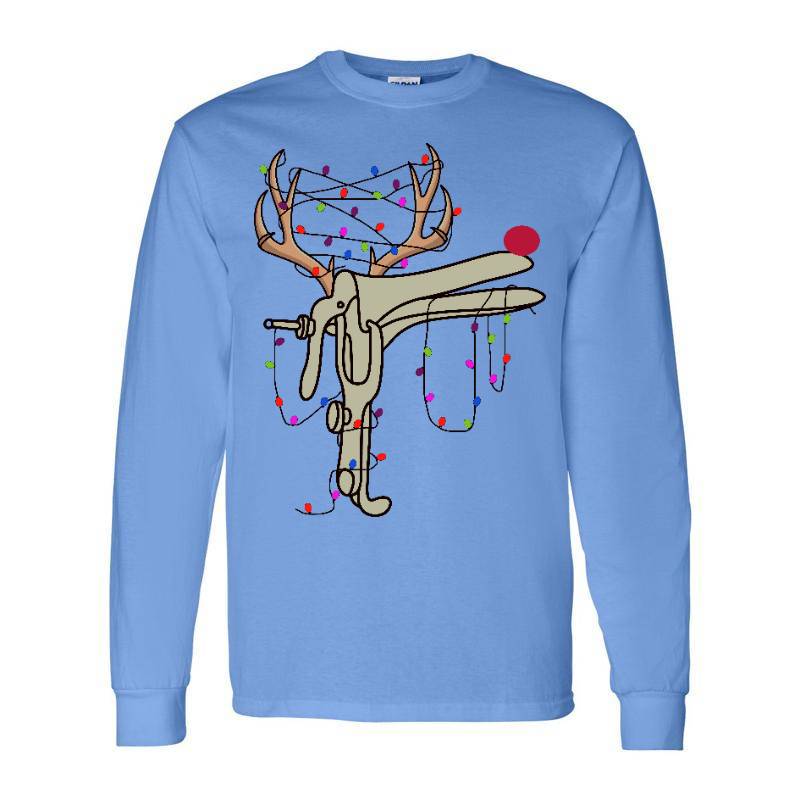 Festive Clampdeer Long Sleeve Shirt