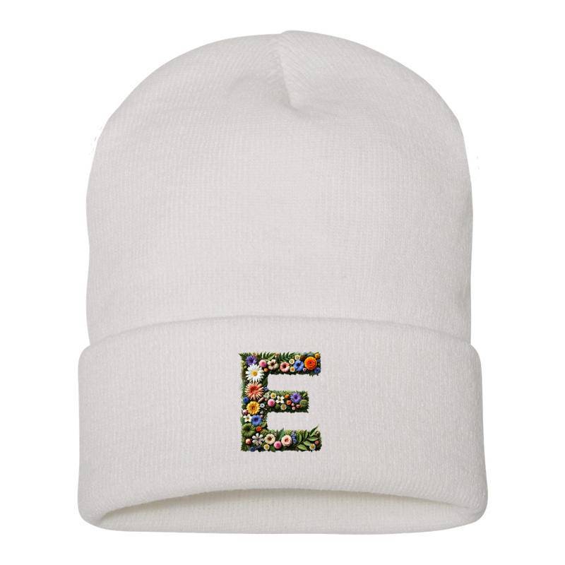 Letter E Beanie
