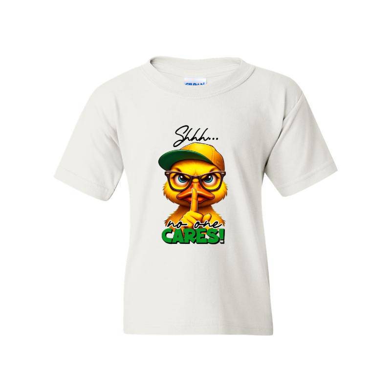 No One Cares Duck T-Shirt