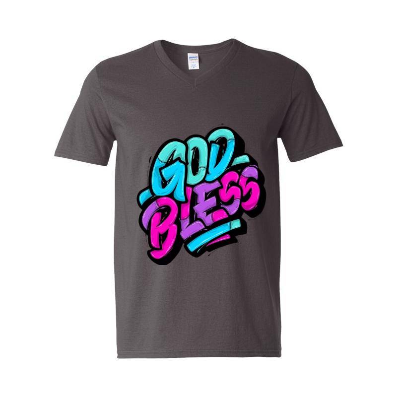 God Bless V-Neck T-Shirt