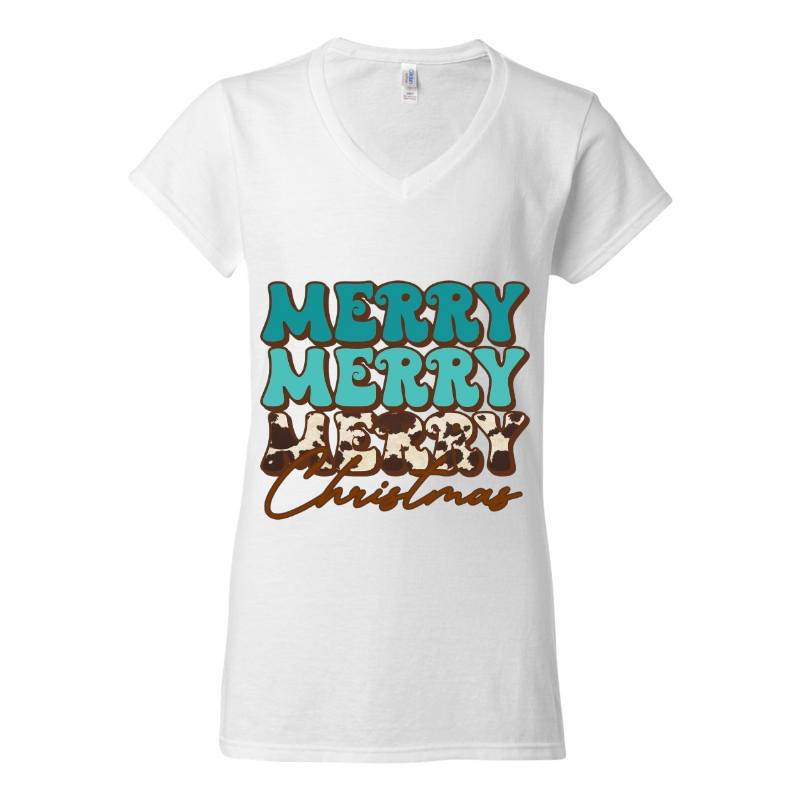 Merry Cristmas V-Neck T-Shirt