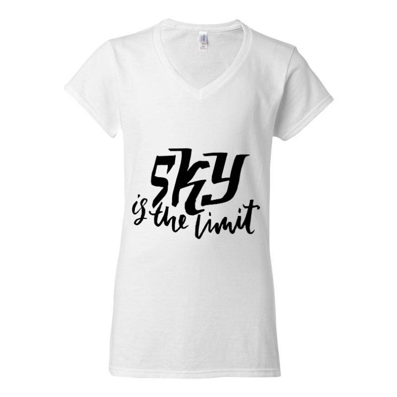 Sky is the limit V-Neck T-Shirt