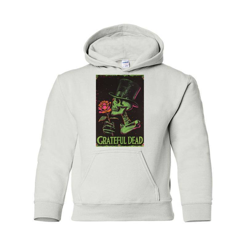 Grateful Dead Skull Hooded Sweatshirt