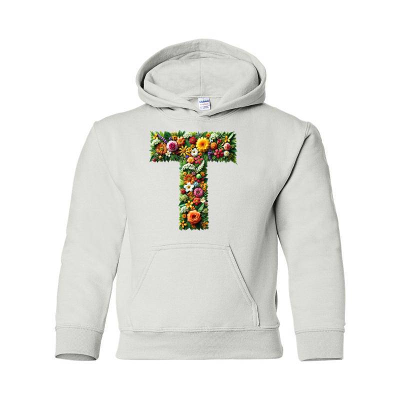 Letter T Hooded Sweatshirt