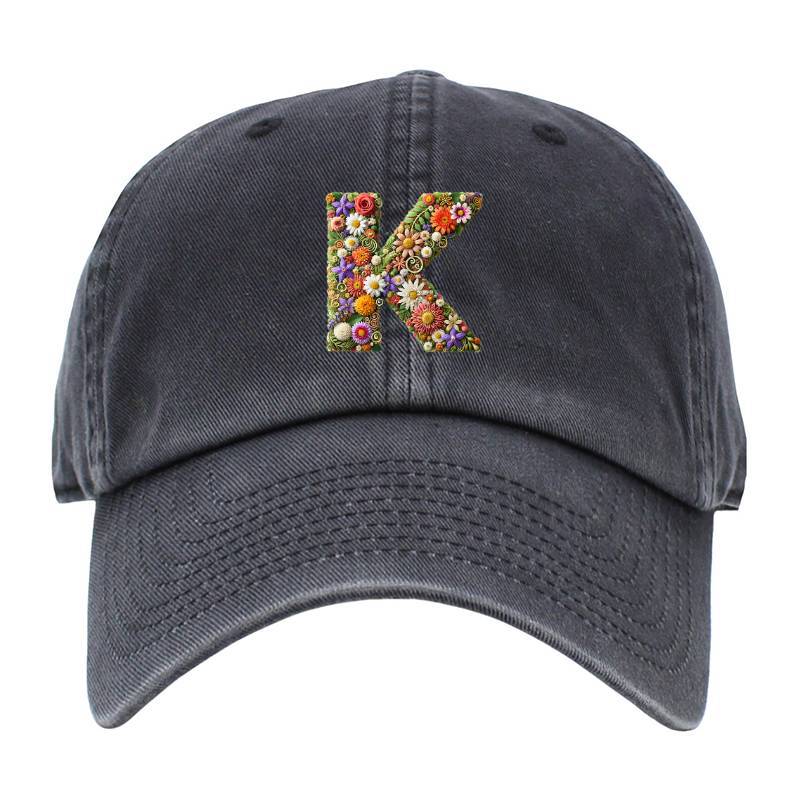 Letter K Baseball Cap