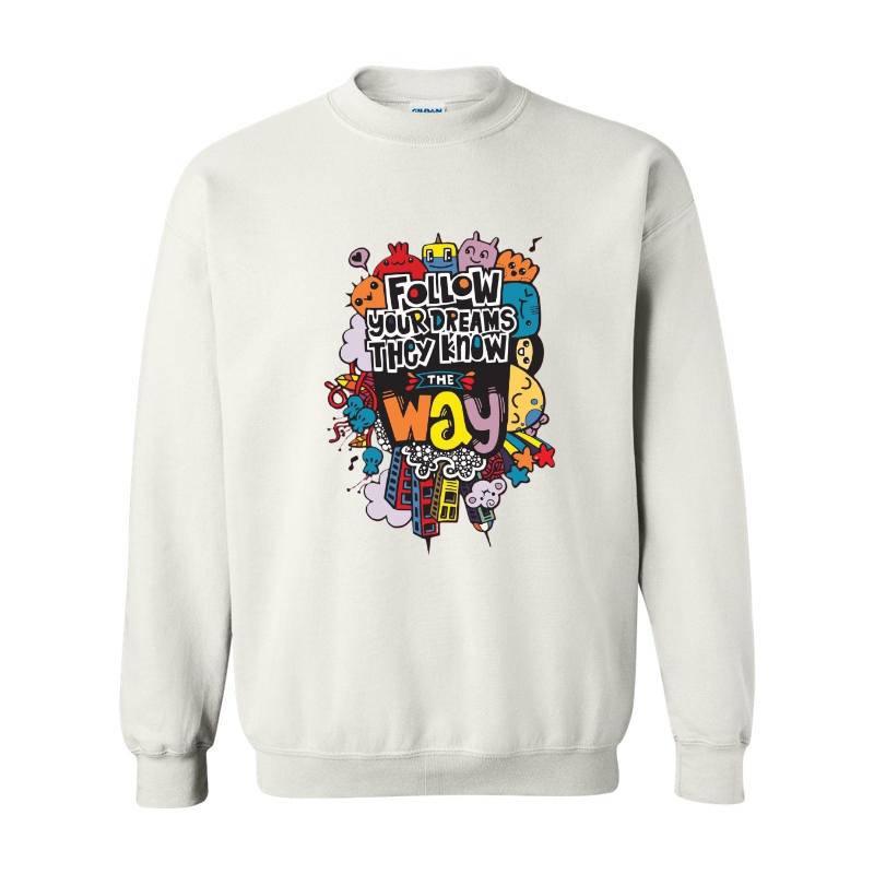 Follow Your Dreams Crewneck Sweatshirt 