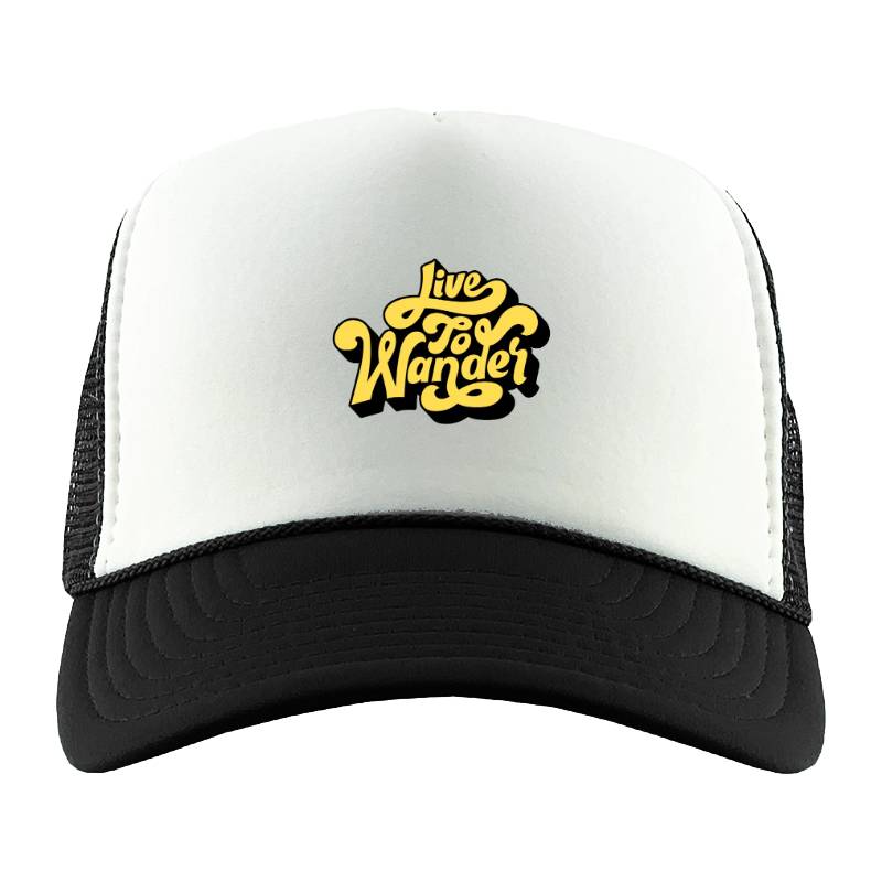 Live To Wander Trucker Hat