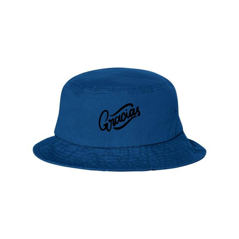 Gracias Black Bucket Hat
