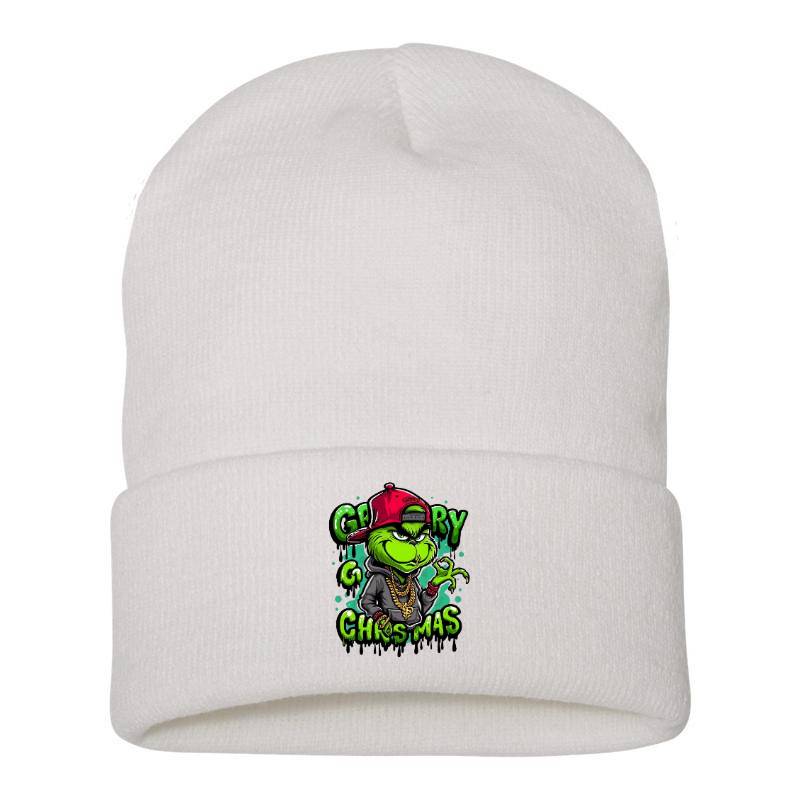Grinch Christmas Beanie