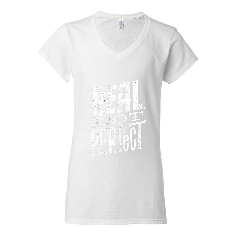Real Not Perfect V-Neck T-Shirt