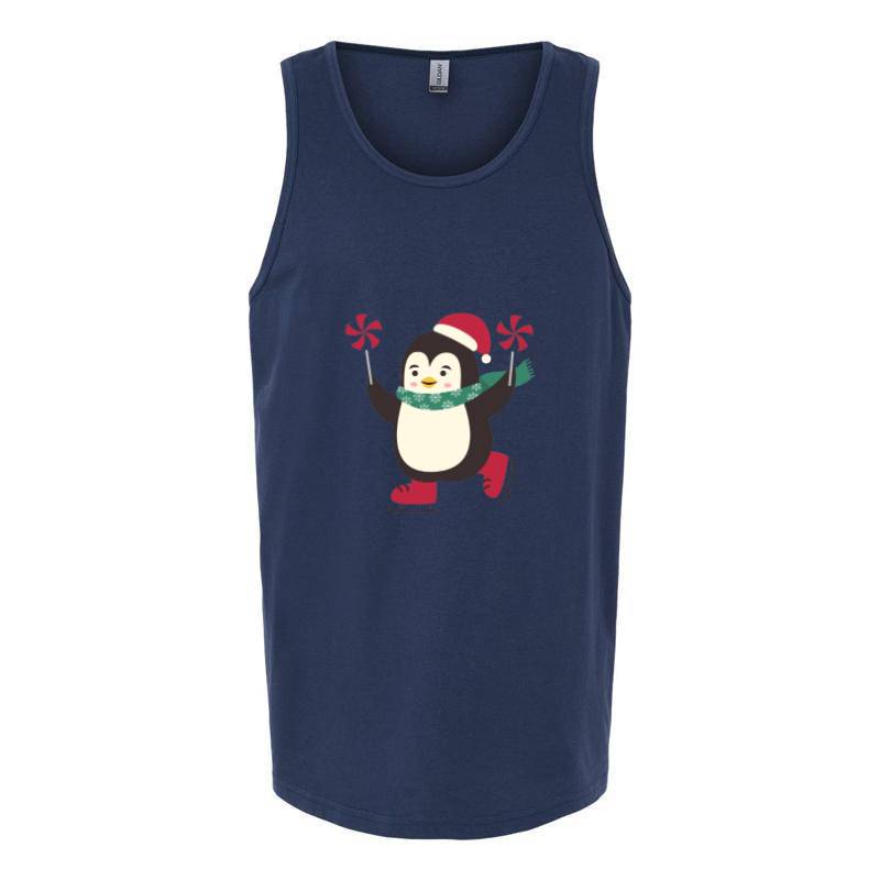 Cristmas penguin Tank Top T-Shirt