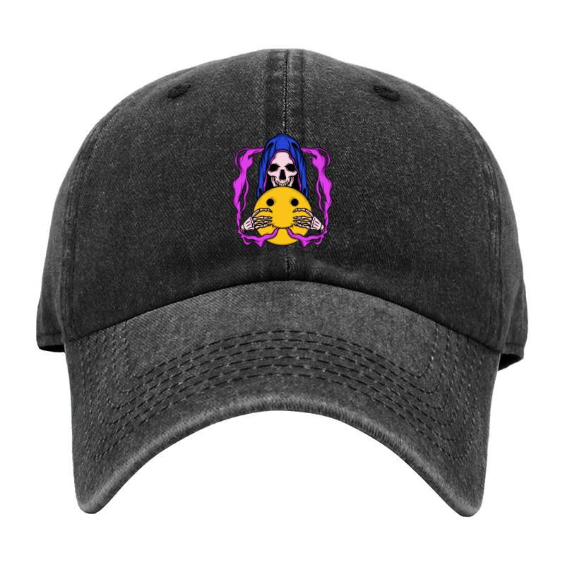 Witch Skull Baseball Cap