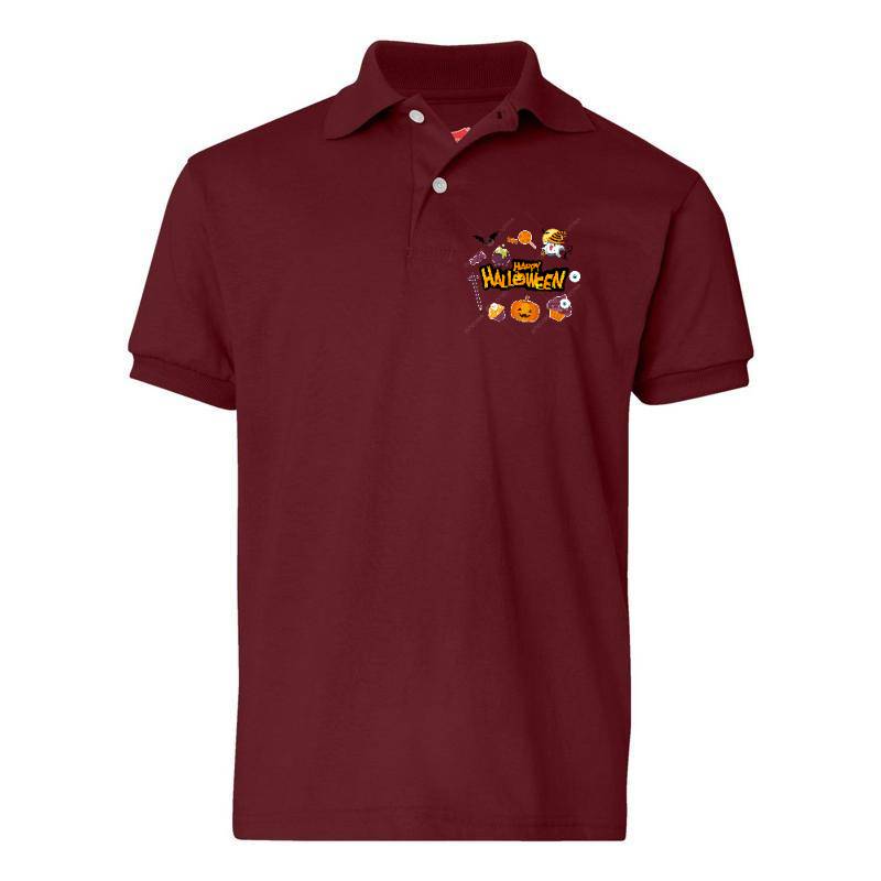 Happy Halloween Polo T-Shirt