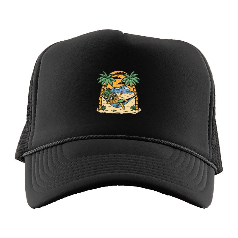 Pineapple on the beach Trucker Hat