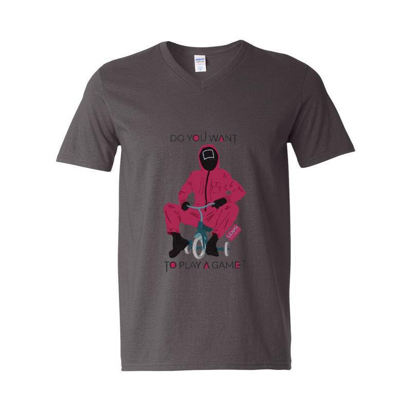 Squid Game V-Neck T-Shirt