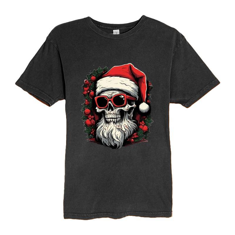 Skull Snat Claus T-Shirt