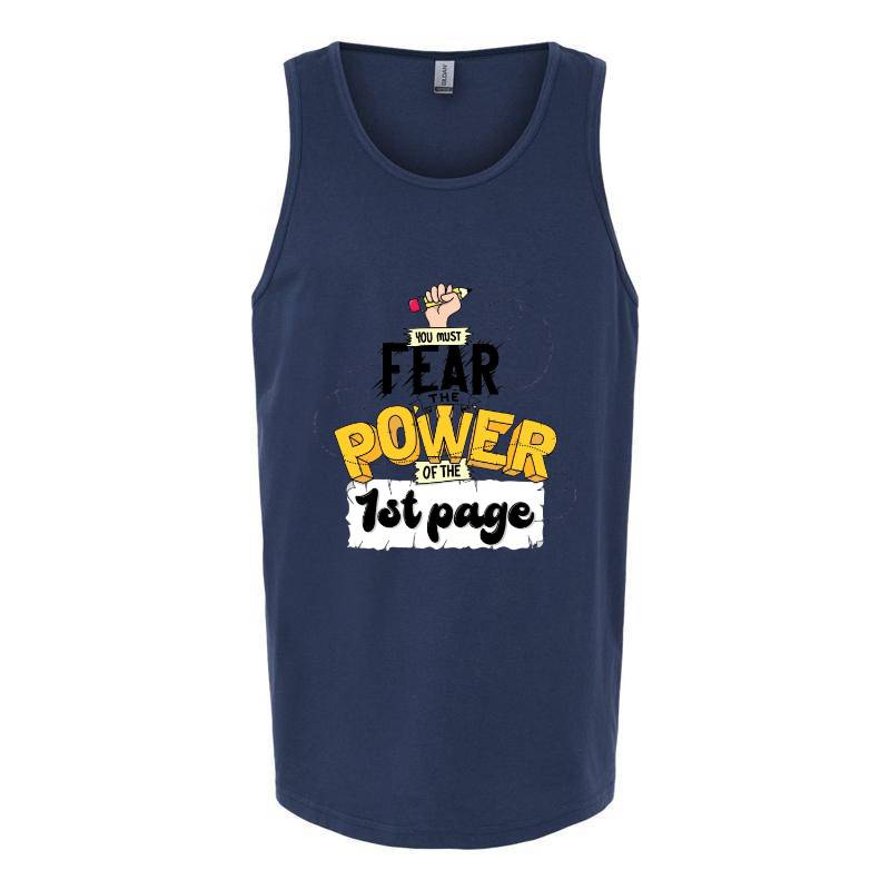 Fear Power Tank Top T-Shirt