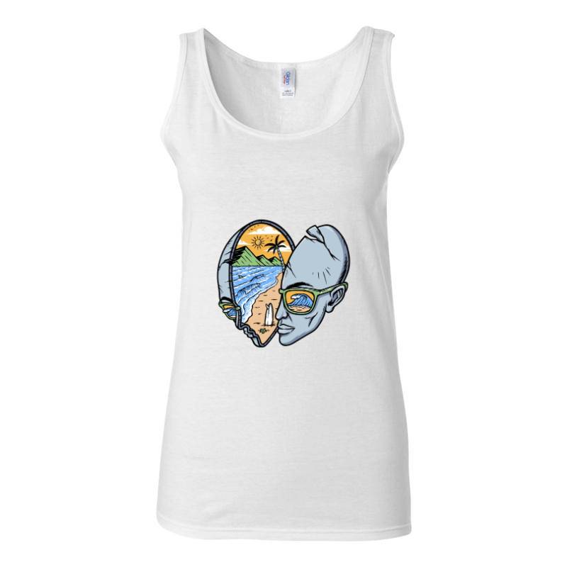 Beach Tank Top T-Shirt