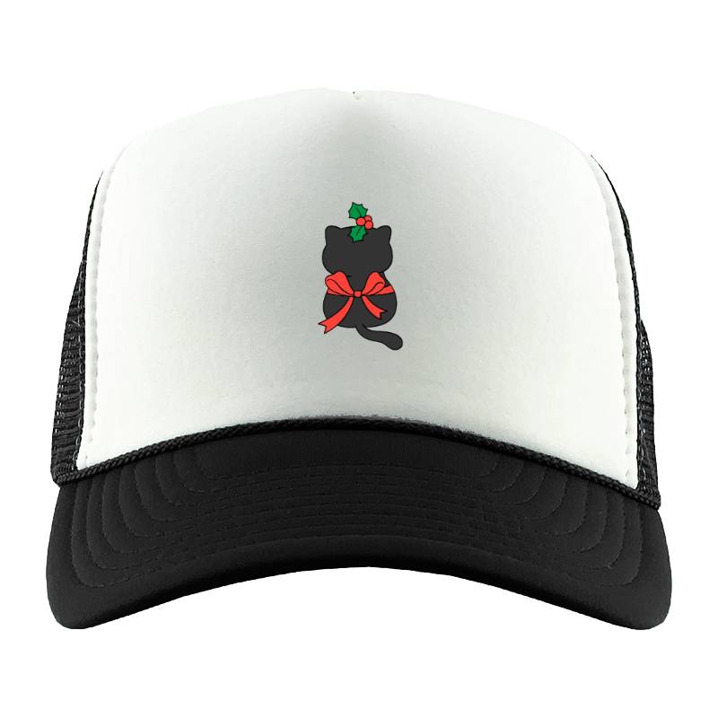 Cristmas cat Trucker Hat
