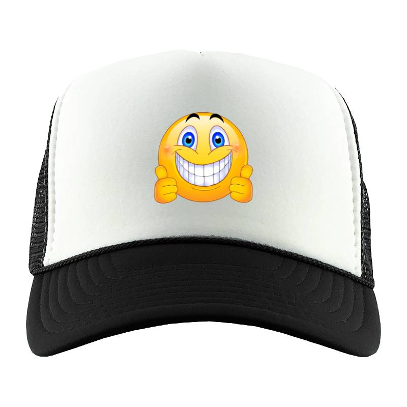 Smile Happy Yes Trucker Hat