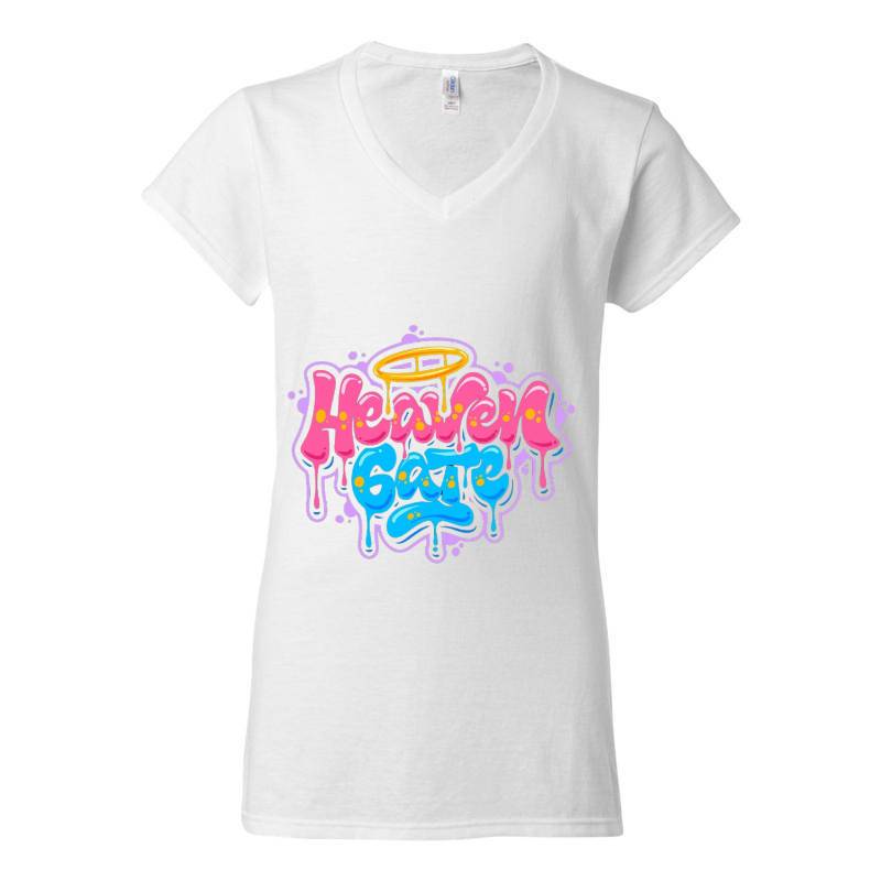 Heaven Gate V-Neck T-Shirt