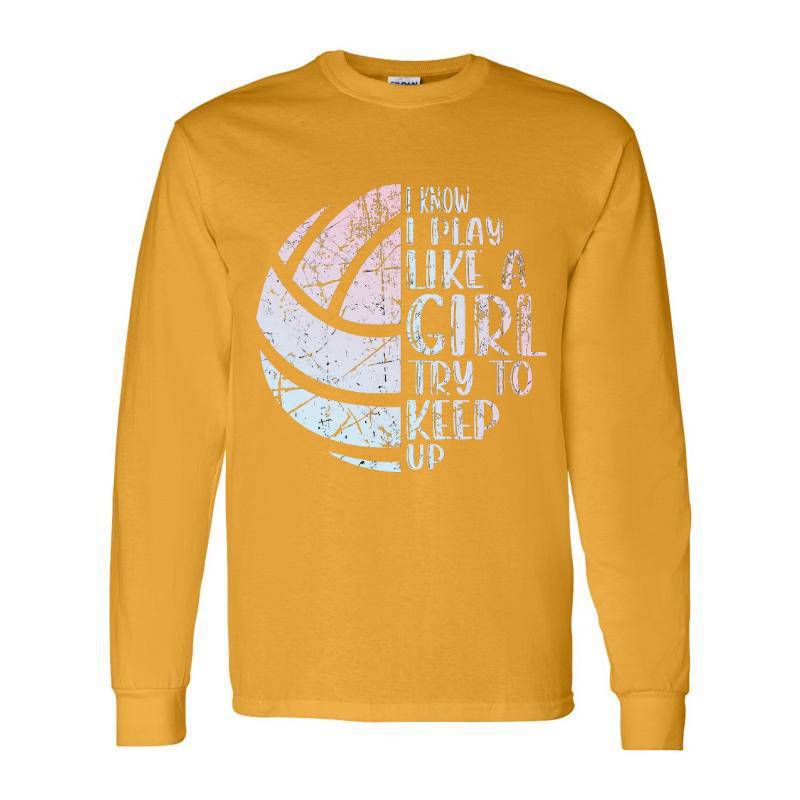 Play Like A Girl Long Sleeve Shirt