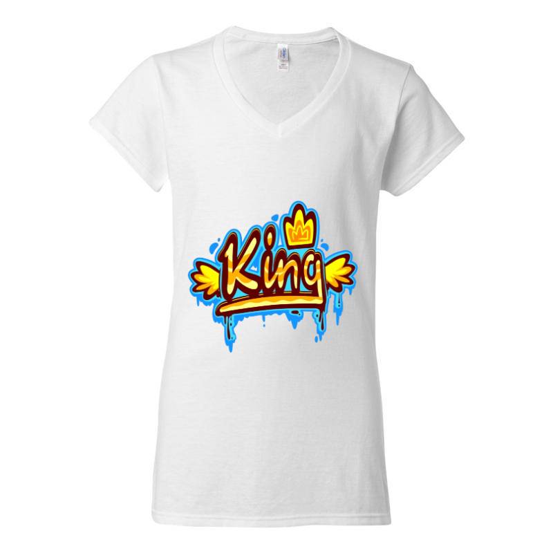 King V-Neck T-Shirt