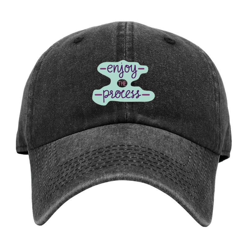 Enjoy the process Baseball Cap