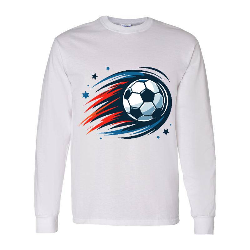 Soccer Ball  Long Sleeve Shirt