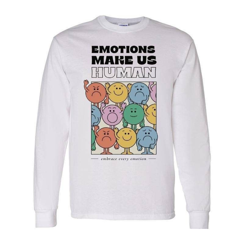 Human emotions Long Sleeve Shirt
