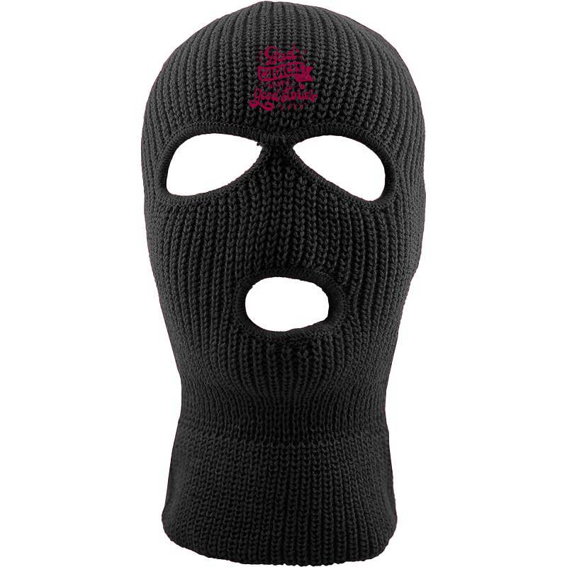 Bad choices make good stories Three hole mask
