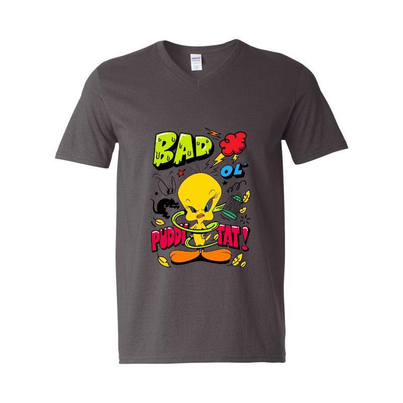 Bad Puddy V-Neck T-Shirt