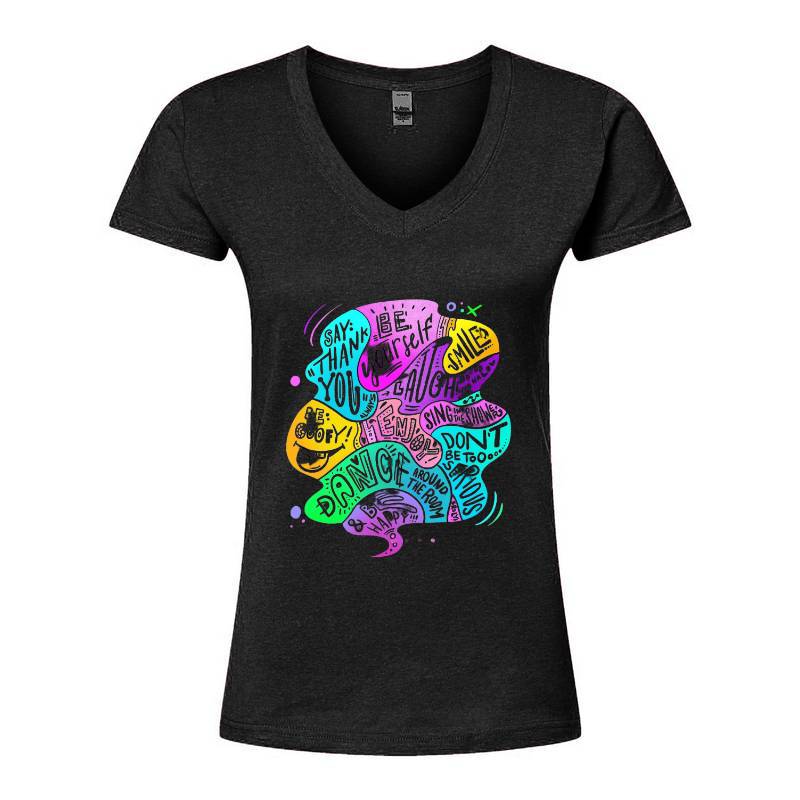 Emotions V-Neck T-Shirt