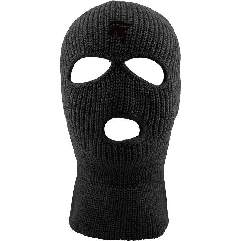 Trump Start Black Three hole mask