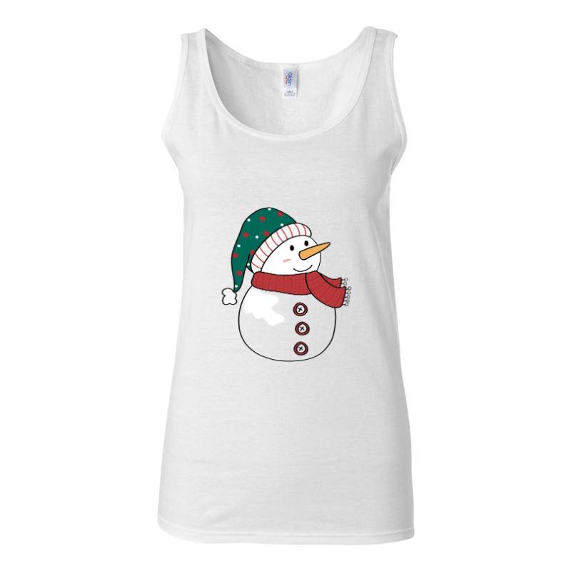 Snow man Tank Top T-Shirt
