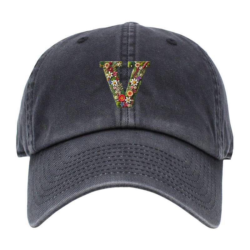 Letter V Baseball Cap