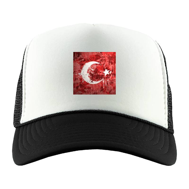 Turkiye Flag Trucker Hat