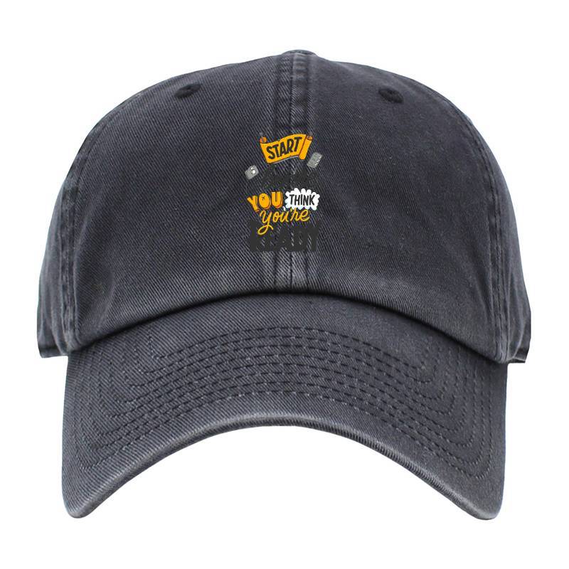 Start Before Baseball Cap