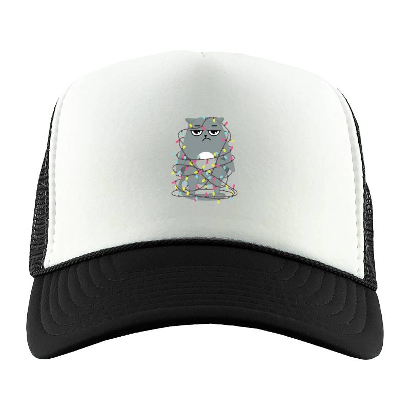 Cristmas cat Trucker Hat