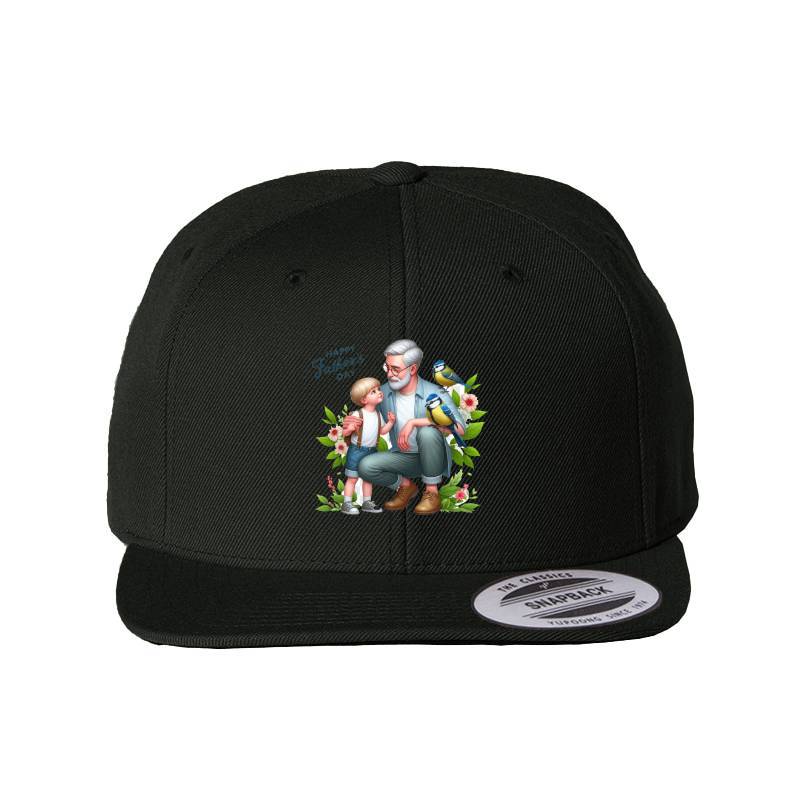 Happy Fathers Day Snapback Cap