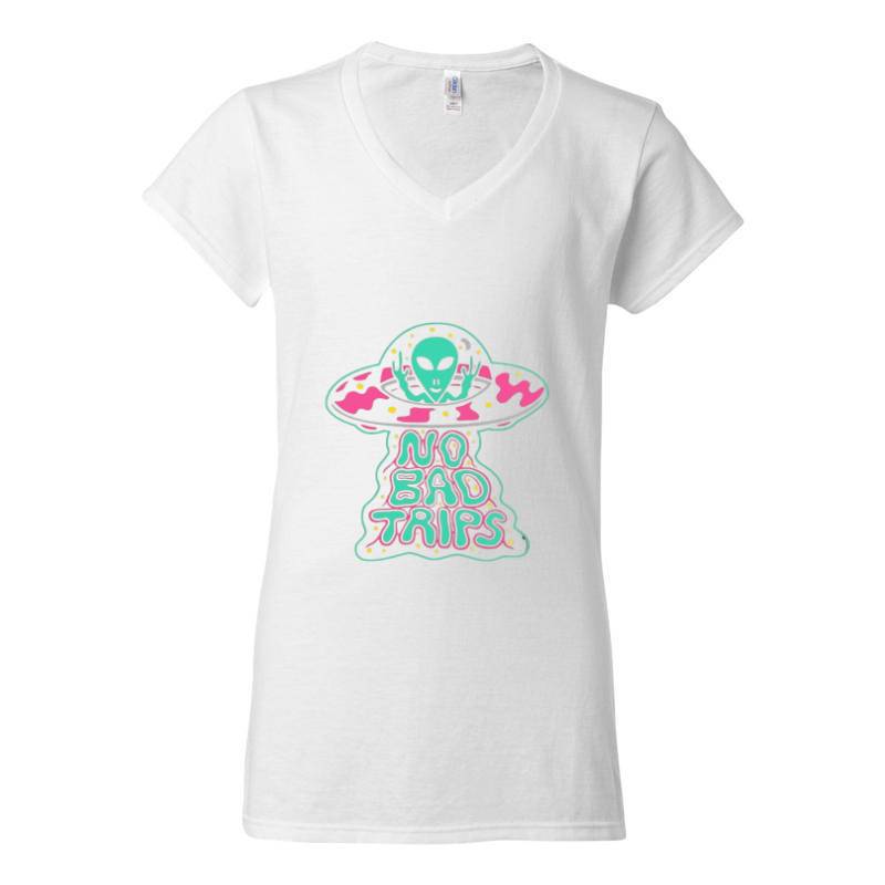 NO BAD TRIPS V-Neck T-Shirt