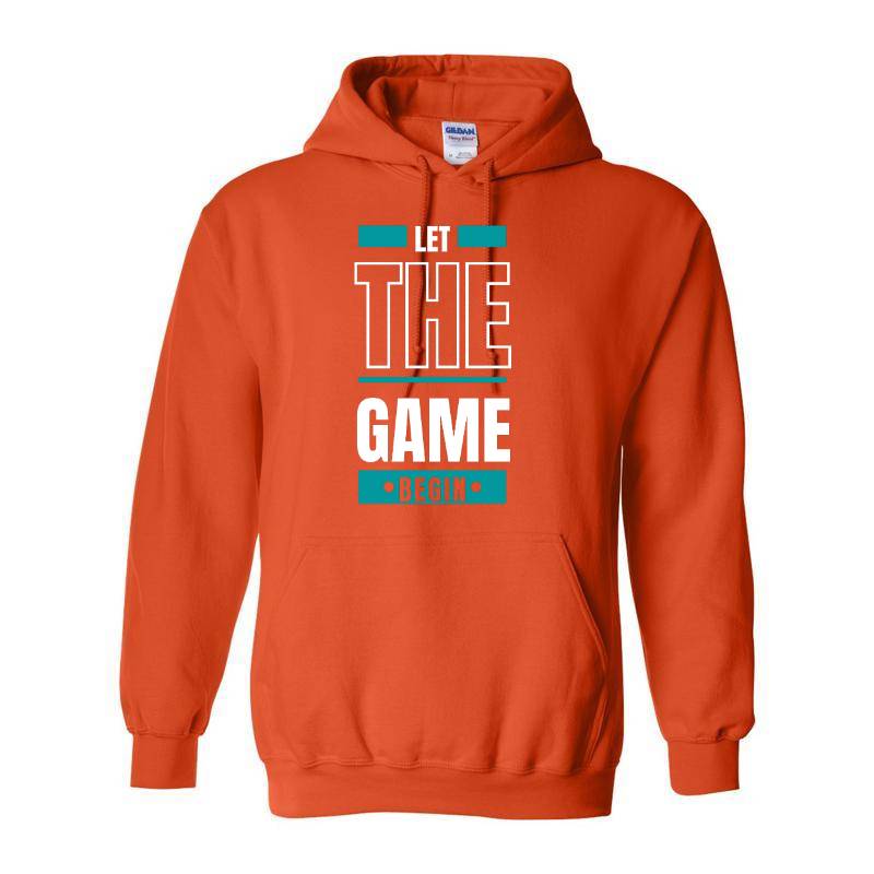 Let The Game Begin Hoodie