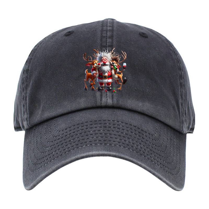 Drunk Santa Baseball Cap